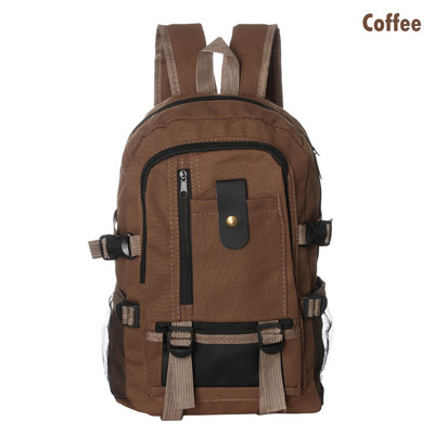 1 tk Suure mahutavusega kott Mehed Naiste Vintage lõuendist seljakott Seljakott Reisimine Sport Koolikott Sülearvuti Matkakott Matkamise välitööriistad