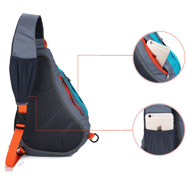 Nov stil prsne torbe Muška korejska torba za plimu na rame Vanjska kurirska torba Ženska sportska ruksak Ležerna torba