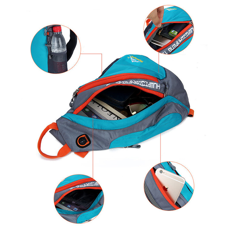 Nov stil prsne torbe Muška korejska torba za plimu na rame Vanjska kurirska torba Ženska sportska ruksak Ležerna torba