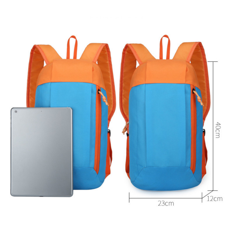 Välispordi kerge kaal 10L veekindel seljakott reisi matkakott Tõmblukuga Reguleeritav vöö Matkakott meeste naiste laps