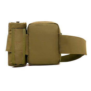 Πακέτο μέσης Tactical Men Nylon Πεζοπορία Μπουκάλι Νερού Θήκη Τηλεφώνου Υπαίθρια Αθλητικά Στρατός Στρατιωτικό Κυνήγι Αναρρίχηση Τσάντα Ζώνης Κάμπινγκ