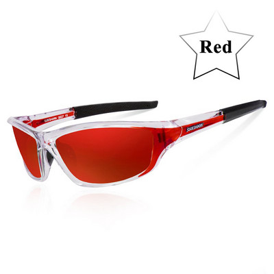 Queshark UV400 поляризирани очила за къмпинг, туризъм, спортни слънчеви очила, състезателни велосипеди, ски очила, риболов, колоездене, шофиране, очила