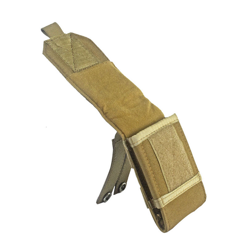 Āra maskēšanās soma Taktiskā armijas telefona maciņa turētājs Sporta jostasvietas ūdensizturīgs neilona EDC medību Camo Molle mugursomas veste