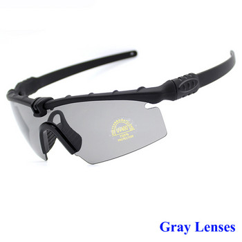 Στρατιωτικά γυαλιά τακτικής κυνηγιού Έγχρωμα γυαλιά σκοποβολής Bullet γυαλιά εξωτερικού χώρου φωτοχρωμικά γυαλιά 3.0 βαλλιστικά γυαλιά πόλωσης
