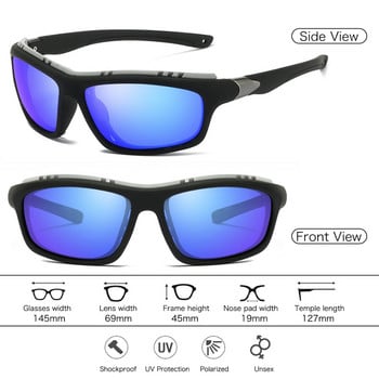 Unisex UV400 Polarized Γυαλιά Πεζοπορίας MTB Bike Mountain Road Bicycle Μοτοσικλέτα Αθλητικά Γυαλιά Νυχτερινής Έκδοσης Γυαλιά ηλίου ψαρέματος