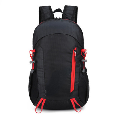 Φορητό αναδιπλούμενο σακίδιο πλάτης 20 λίτρων Πτυσσόμενη τσάντα ορειβασίας Υπερελαφριά αναρρίχηση σε εξωτερικό χώρο Ποδηλασία Ταξιδιωτικό σακίδιο Πεζοπορίας Daypack