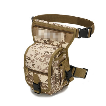 Εργαλείο ανδρών Military Tactical Drop Leg Bag Fanny Thigh Pack Τσάντα κυνηγιού Πακέτο μέσης Ιππασία μοτοσικλέτας Mochila Militar Sport