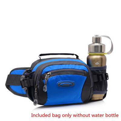 Jooksukott Marathon Waist Pack Mehed Naised Välisport Matkad Jalgrattatelefon Fanny Pack Jõusaal Fitness Veepudeli vöö kott