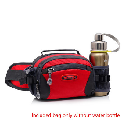 Jooksukott Marathon Waist Pack Mehed Naised Välisport Matkad Jalgrattatelefon Fanny Pack Jõusaal Fitness Veepudeli vöö kott