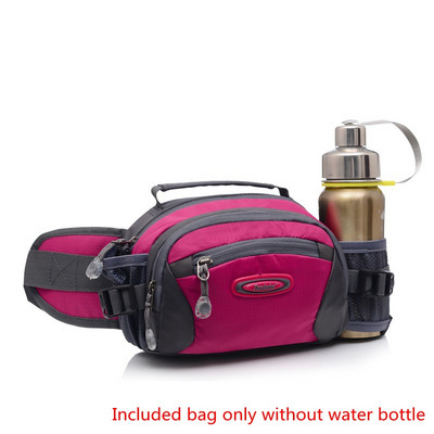 Jooksukott Marathon Waist Pack Mehed Naised Välisport Matkad Jalgrattatelefon Fanny Pack Jõusaal Fitness Veepudeli vöö kott