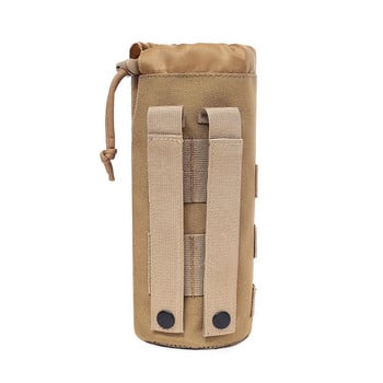 Τσάντα Tactical Molle Water Bottle Bottle Water Θήκη κάλυψης για στρατιωτικό υπαίθριο ταξίδι Κάμπινγκ Πεζοπορία Τσάντα βραστήρα ψαρέματος