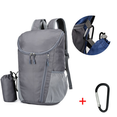 20L kerge kokkupandav seljakott vetthülgav kott naistele meestele jalgrattasõiduks telkimiseks roniks matkamiseks reisiseljakott