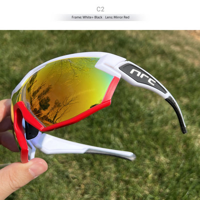 NRC Brändi Jalgrattaprillid Mees Maastikuratas Jalgratas Sport Jalgrattasõidu Päikeseprillid MTB Rattasõiduprillid Naine UV400 pehme kotiga