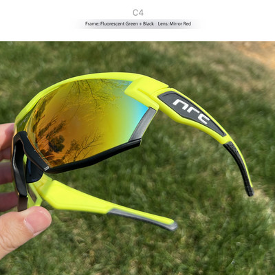 NRC Brändi Jalgrattaprillid Mees Maastikuratas Jalgratas Sport Jalgrattasõidu Päikeseprillid MTB Rattasõiduprillid Naine UV400 pehme kotiga