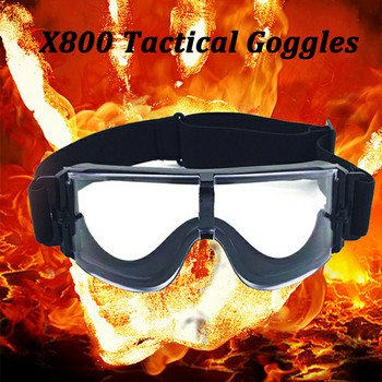 Tactical Goggles Army Airsoft Goggles X800 Military Sunglasses Men For Shooting Paintball Wargame Motorcycle Αντιανεμικά γυαλιά
