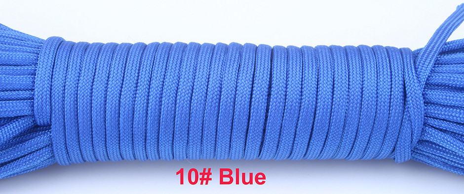 250 Colors Paracord 550 Rope Type III 7 Stand 100FT 50FT Paracord