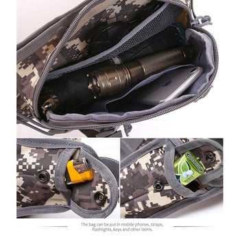 Тактическа чанта за колан с пистолет Кобур за пистолет Калъф Мъжка раница за скрито носене Фани раница Спорт на открито Къмпинг Лов Мека калъфка за пистолет