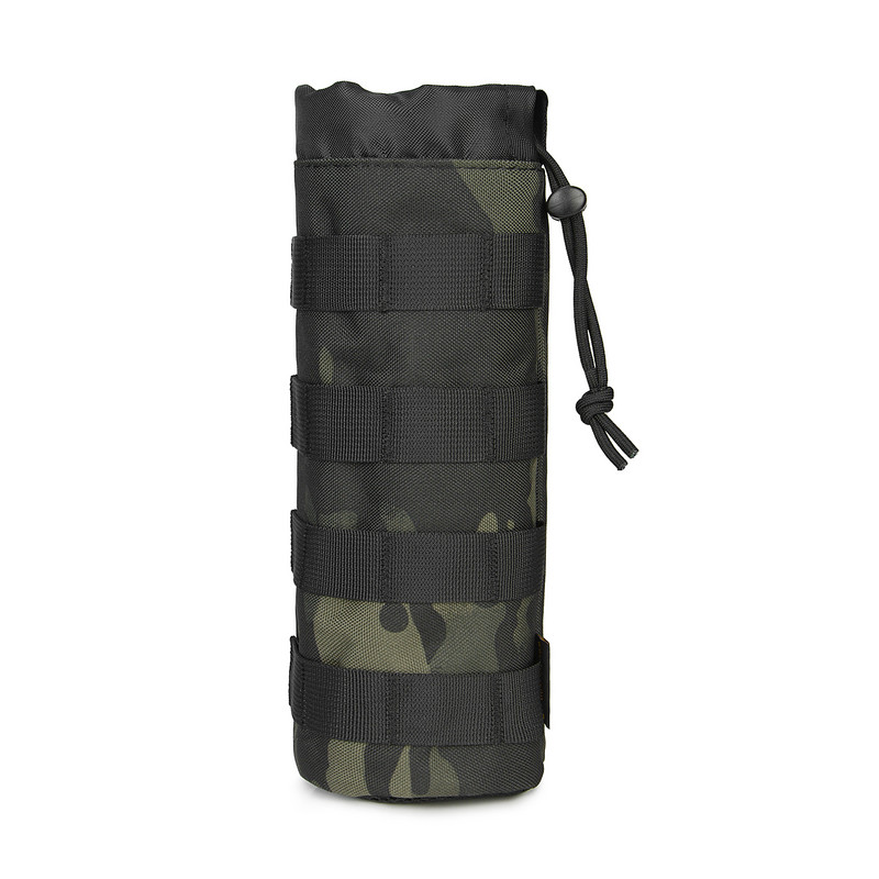 Taktikaline veepudelikott MOLLE reguleeritav pudelihoidja kandekoti kate kaitseümbris matkamiseks matkamiseks jahiks
