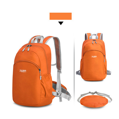Πτυσσόμενο αδιάβροχο σακίδιο πλάτης 25L Εξωτερική πτυσσόμενη ελαφριά τσάντα γυναικεία τσάντα ακαδημίας Άνδρας πεζοπορίας πεζοπορίας