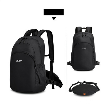 Πτυσσόμενο αδιάβροχο σακίδιο πλάτης 25L Εξωτερική πτυσσόμενη ελαφριά τσάντα γυναικεία τσάντα ακαδημίας Άνδρας πεζοπορίας πεζοπορίας