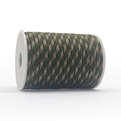 30M 550 Military Standard 7-Core Paracord Σχοινί 4 χιλιοστών Υπαίθριο Σχοινί Survival Σκηνής ομπρέλας