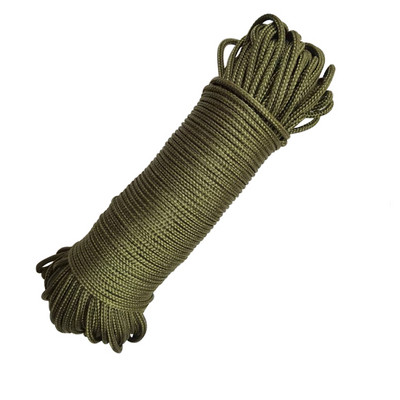 Dia 2mm 5M 10M 20M 30M One Cores Paracord ellujäämiseks Langevarjunöör Pael Telkimine Ronimine Telkimisköis Matkamine DIY Käevõru