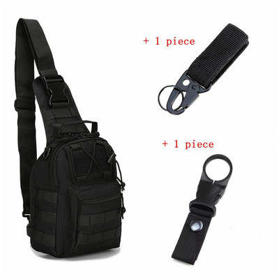 Στρατιωτική τακτική τσάντα ώμου Κάμπινγκ υπαίθρια τσάντα σφεντόνας Τσάντα κυνηγιού Τσάντα ψαρέματος δεξιά αριστερά ρυθμιζόμενο σακίδιο πεζοπορίας πεζοπορίας