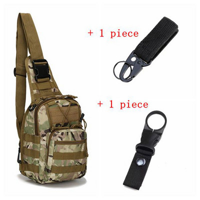 Στρατιωτική τακτική τσάντα ώμου Κάμπινγκ υπαίθρια τσάντα σφεντόνας Τσάντα κυνηγιού Τσάντα ψαρέματος δεξιά αριστερά ρυθμιζόμενο σακίδιο πεζοπορίας πεζοπορίας