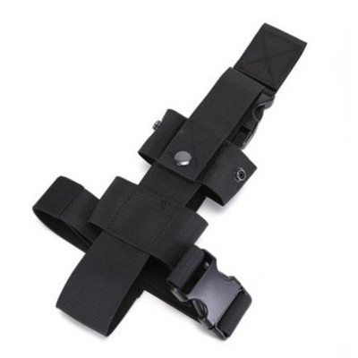 Taktikai comb praktikus tűzoltó készülék tartó Molle vizes palack tasak öv hordozó csepp láb spray tok kültéri EDC táska