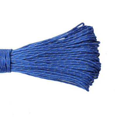 CAMPINGSKY Paracord 2mm frânghie reflectorizante 3 fire nucleu snur de camping în aer liber snur parașute cort cort multifuncțional