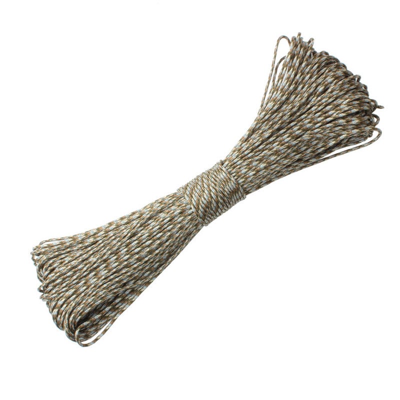 CAMPINGSKY Paracord 2mm frânghie reflectorizante 3 fire nucleu snur de camping în aer liber snur parașute cort cort multifuncțional