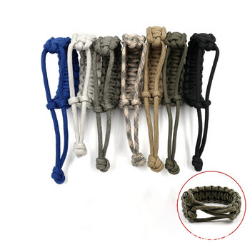 Мъжка регулируема гривна Survival Paracord Ръчно изработена плетена гривна