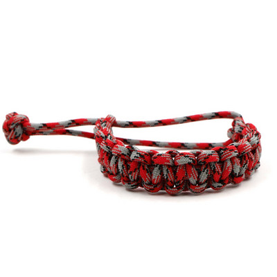 Vyriška Survival Paracord reguliuojama apyrankė Rankų darbo pinta apyrankė