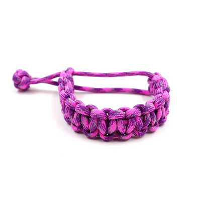 Vyriška Survival Paracord reguliuojama apyrankė Rankų darbo pinta apyrankė