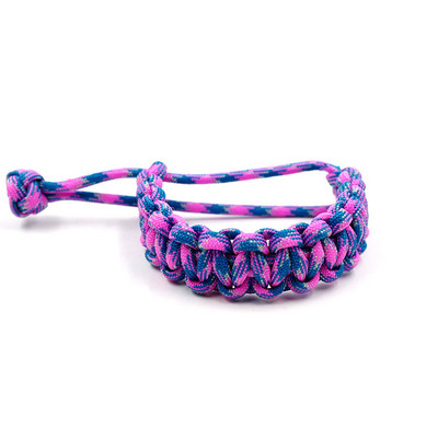 Vyriška Survival Paracord reguliuojama apyrankė Rankų darbo pinta apyrankė