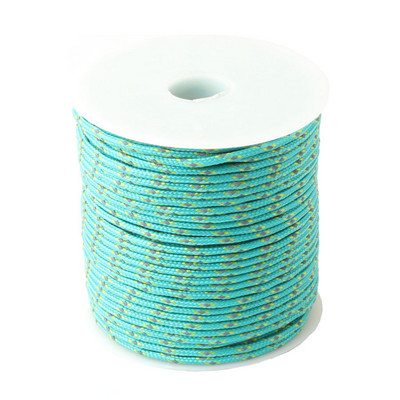 CAMPINGSKY Peegeldav Paracord 2mm 3-südamikuga välimatkanöör Langevarjunöör Paeltelk Multifunktsionaalne Corda