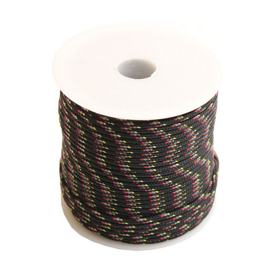 CAMPINGSKY Peegeldav Paracord 2mm 3-südamikuga välimatkanöör Langevarjunöör Paeltelk Multifunktsionaalne Corda