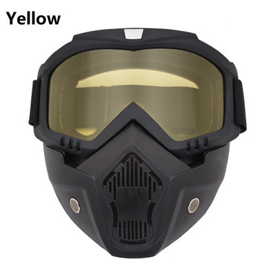 Tactical CS Sport în aer liber Airsoft Sport Motocicletă Mască de protecție Ochelari de protecție UV400 Ochelari de siguranță Vânătoare Tir Ochelari