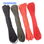 CAMPINGSKY Paracord reflectorizant 550 Snur de parașuta Snur Cort Cort Mil Spec Tip III 7 Toroane pentru drumeții Camping