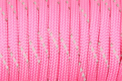 CAMPINGSKY Paracord reflectorizant 550 Snur de parașuta Snur Cort Cort Mil Spec Tip III 7 Toroane pentru drumeții Camping