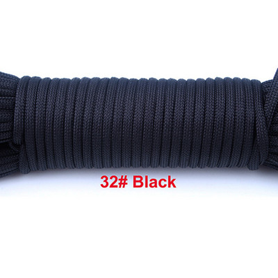 252 de culori 100FT Paracord 550 Paracord Rope Cuerda Escalada Mil Spec Type III 7Strand Paracorde Kit de supraviețuire pentru camping în aer liber