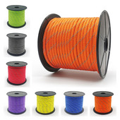 Peegeldav Paracord 550 nöör, 7 haru, 4 mm telkköis, matkamise ellujäämise tarvikud