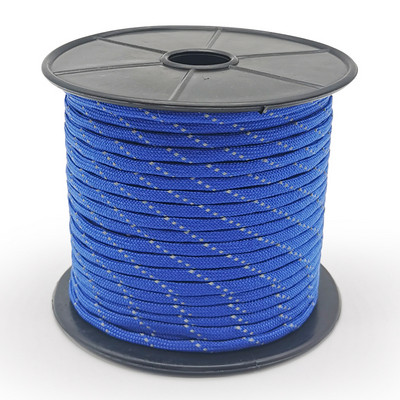 Peegeldav Paracord 550 nöör, 7 haru, 4 mm telkköis, matkamise ellujäämise tarvikud