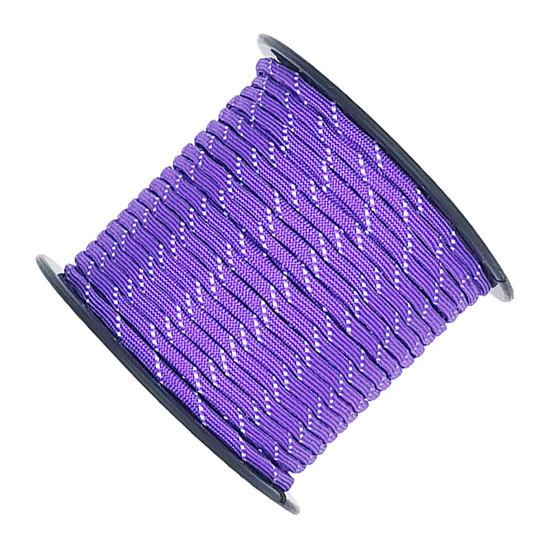 Peegeldav Paracord 550 nöör, 7 haru, 4 mm telkköis, matkamise ellujäämise tarvikud