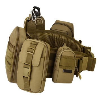 SINAIRSOFT MOLLE System Accessories Военна спортна чанта на открито Риболовни чанти за катерене Тактическа чанта Army Durable Travel Туризъм