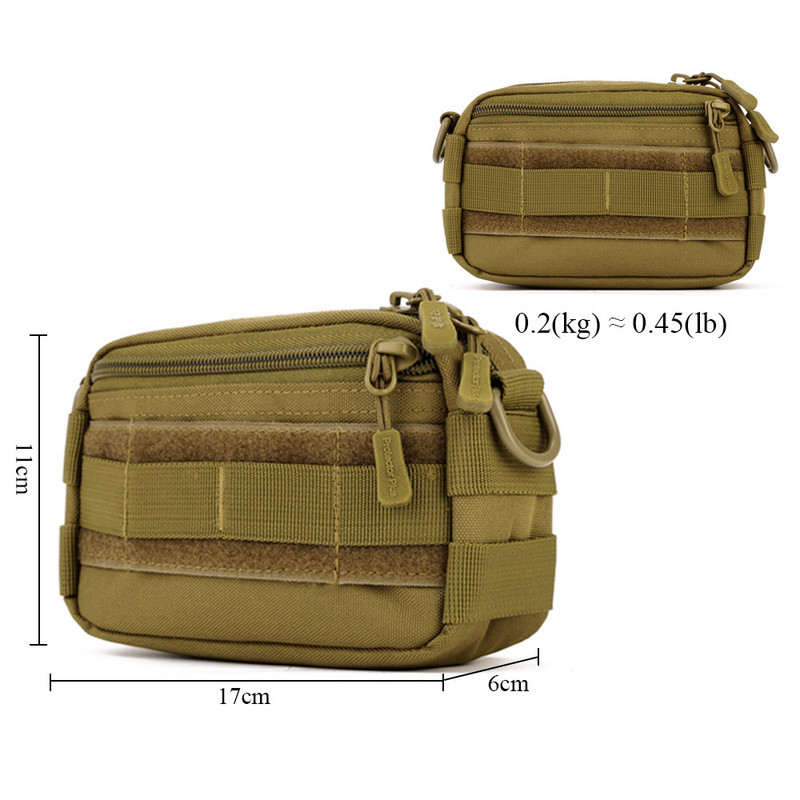 SINAIRSOFT Tactical Messenger spordikott MOLLE Mini Crossbody õlakott nailonist vöökott Isiklik kaitse ülikerged käekotid