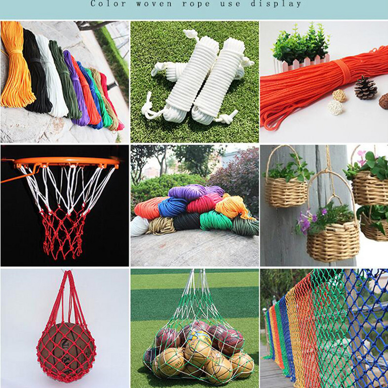 Läbimõõt 6 mm Paracordi kaelapael, ellujäämisnöör langevarju nöör, üks südamik, kindel välitelgimiseks Ronimisköiega matkamiseks DIY käevõru