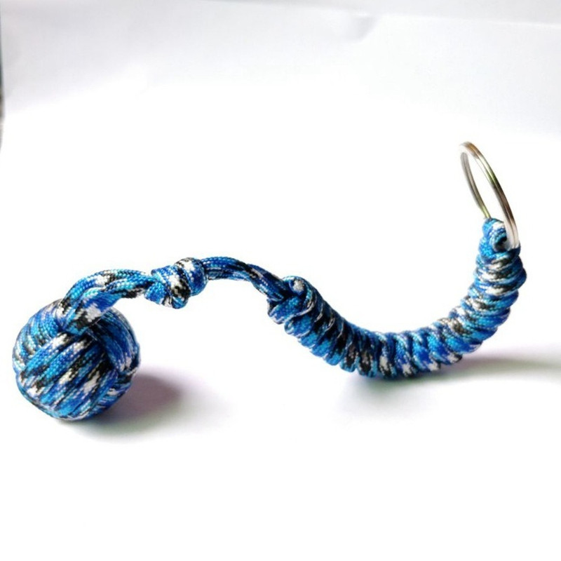 Beždžionės kumštis plieninis rutulys mergaitei Asmeninis saugumas Apsauga lauke Savigynos lazda, išgyvenimo raktų pakabukas, sugedęs langas