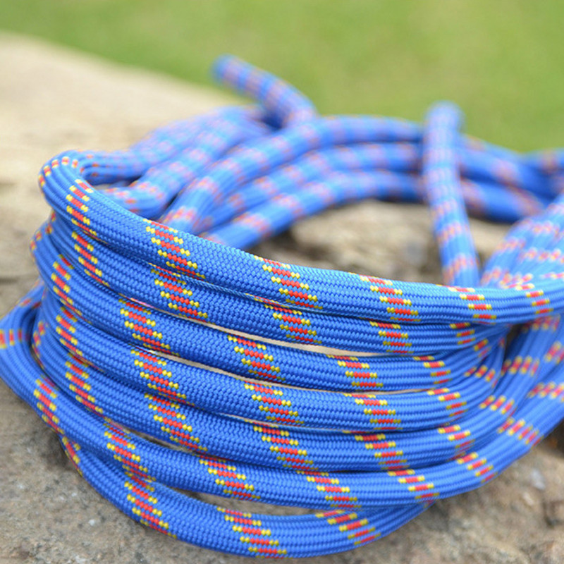 10mm 3KN frânghie de salvare în aer liber paracord de siguranță pentru alpinism asigurare frânghie de evadare trekking sălbatic campare frânghie echipament de supraviețuire