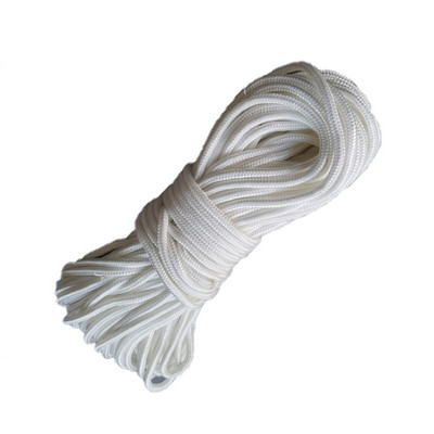 Dia 6 MM 5KN 5 10 20 30 meetrit, südamikuga kedraga langevarju nöör paelaga telgiköis matkamiseks matkariideid